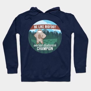 Social Distance Bigfoot Hoodie